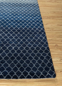 UVENUTI LRB-1585 Skyline Blue/Peacoat - Rectangular handmade rug by Jaipur Rugs - view 3